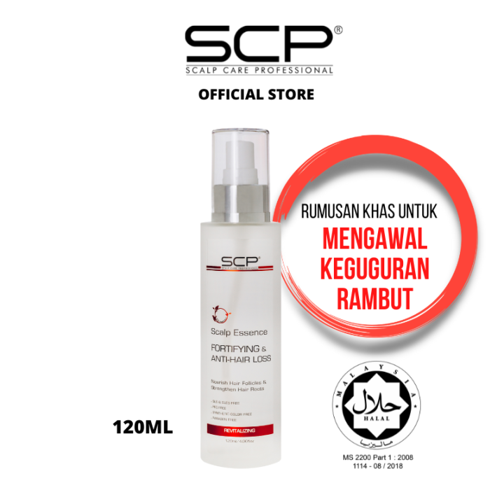 SCP [HALAL] Fortifying & Anti Hair Loss Scalp Essence Tonic) Hair Tonic
