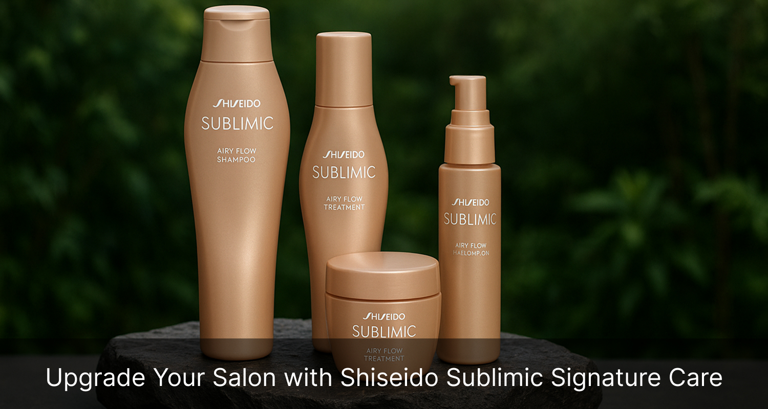 Upgrade Your Salon with Shiseido Sublimic Signature Care